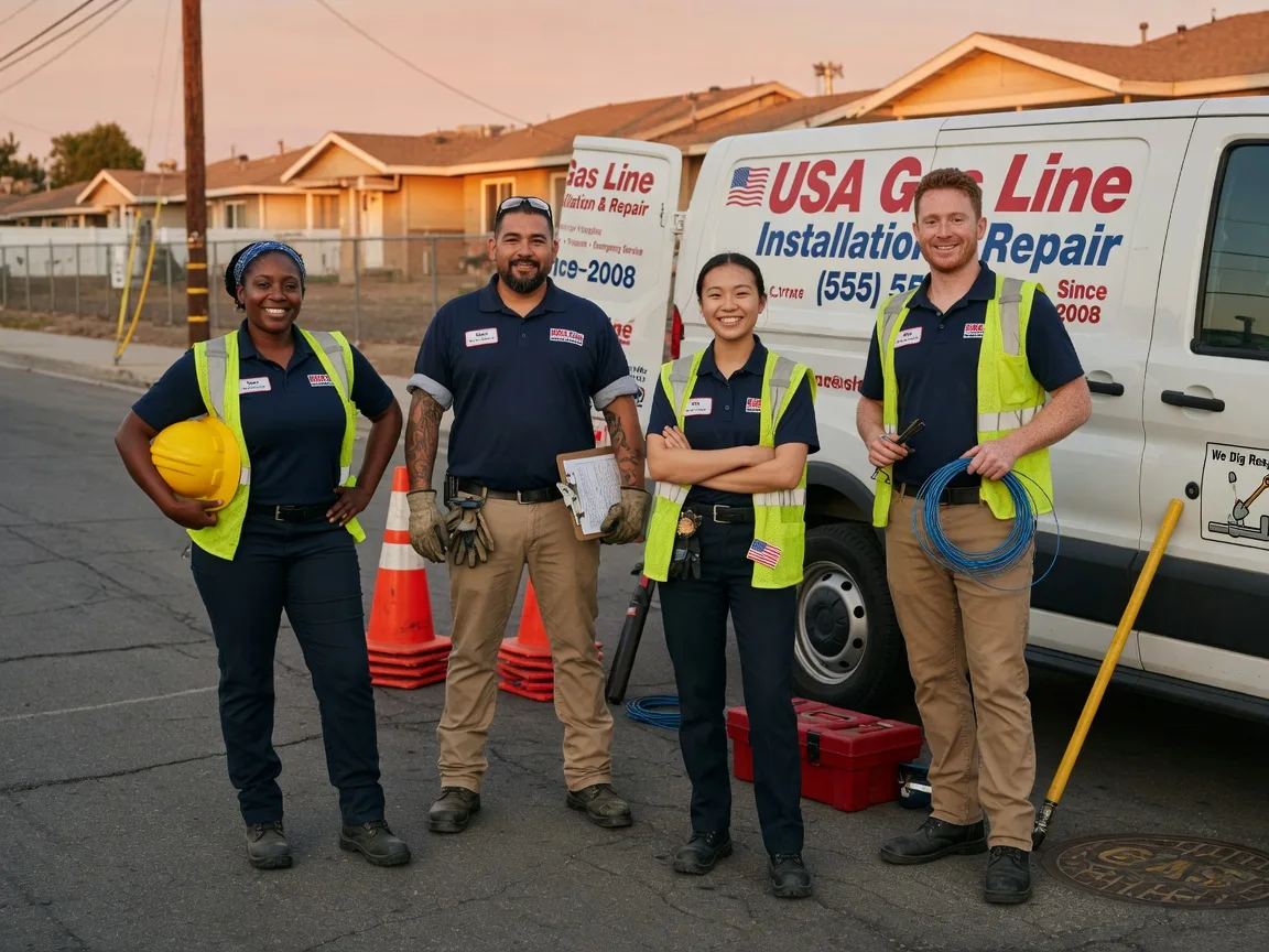 Gas Line Installation company in Powhatan, VA